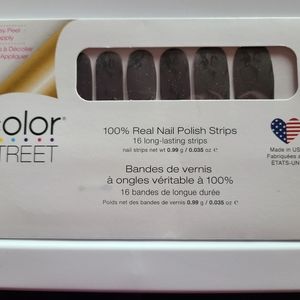 Color Street nails Smoke's On You nail polish strips still sealed